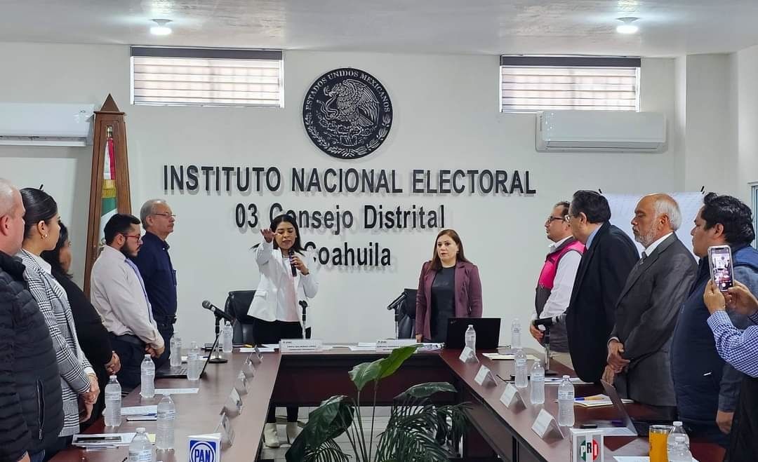 Instala INE el 03  Consejo Distrital