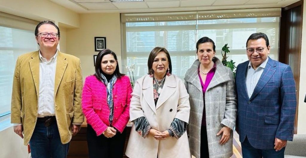 Xóchitl Gálvez se reúne con magistrados del TEPJF; no acudieron Reyes Mondragón ni Janine Otálora