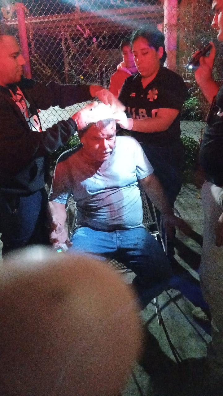 Golpiza a domicilio recibe de un vecino