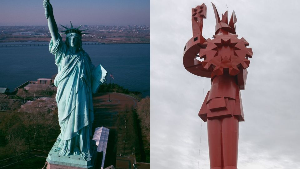 Esta es la escultura en México más grande que la Estatua de la libertad, ¿dónde se ubica?