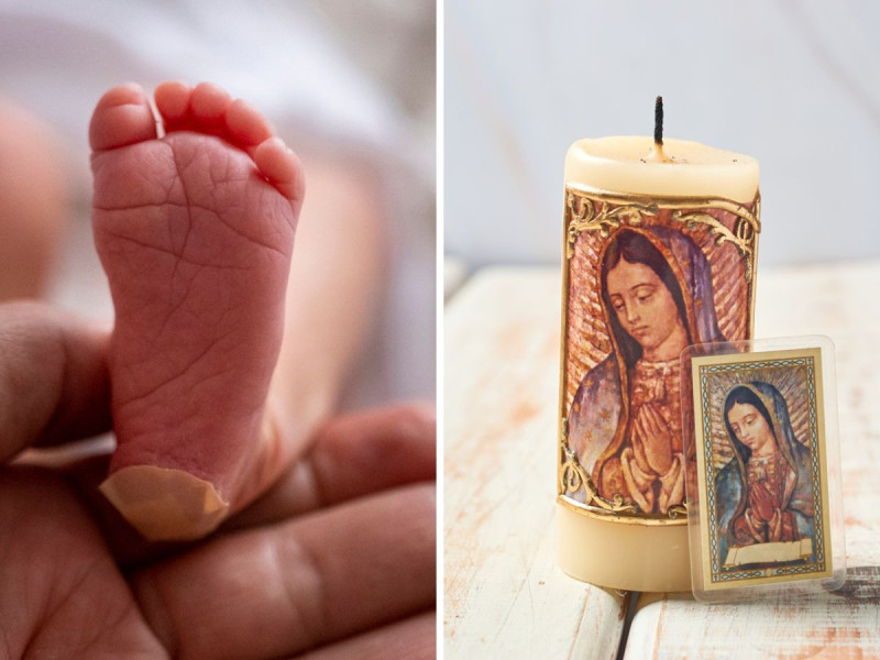 ¿Qué significa cuando un bebé nace con ‘el manto de la Virgen’?