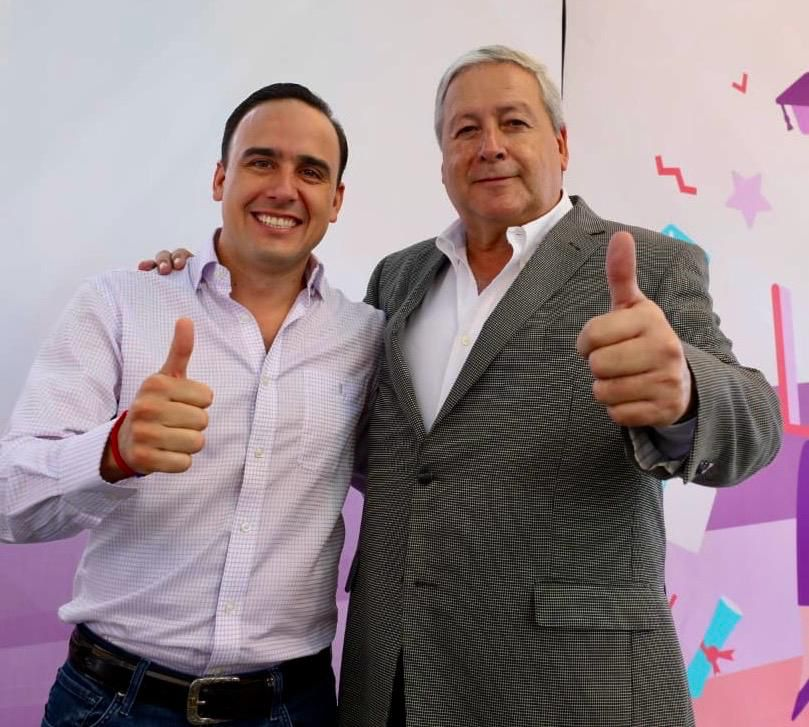 Agradece Chema Fraustro a Manolo Jiménez obras para Saltillo