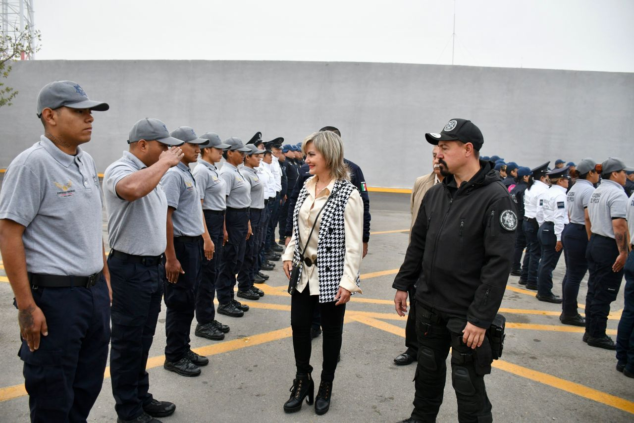 RATIFICA ALCALDESA COMPROMISO CON LA SEGURIDAD DE COAHUILA