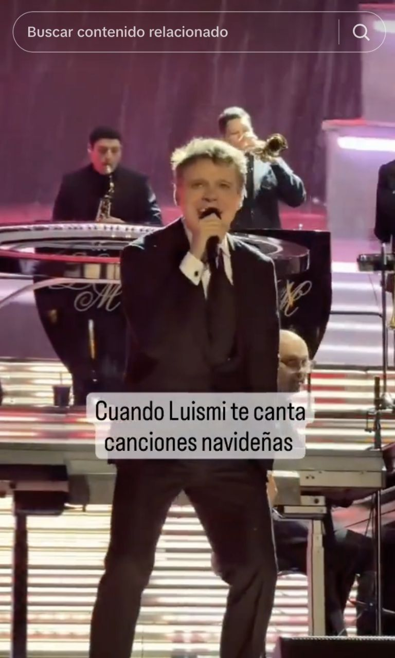 VIDEO: Luis Miguel sorprende al no detener su concierto y cantar bajo la lluvia