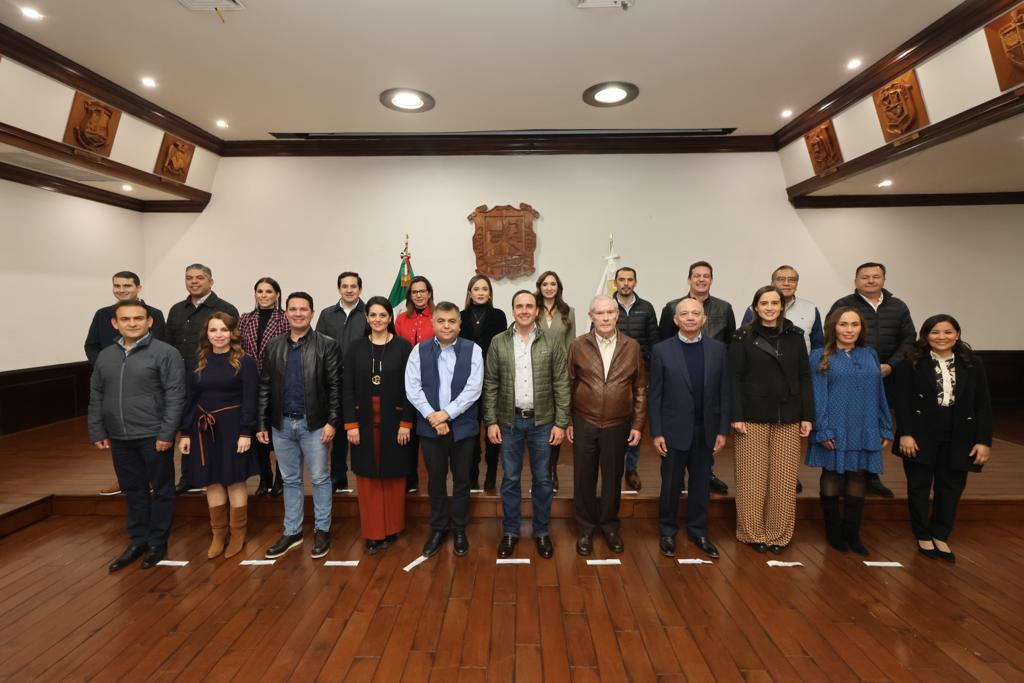 Se reúne Gobernador con las y los diputados de la Alianza Ciudadana por la Seguridad
