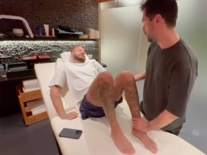 Neymar sufre y llora durante su rehabilitación