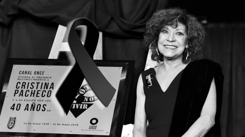 Muere Cristina Pacheco, periodista y conductora de ‘Aquí nos tocó vivir’