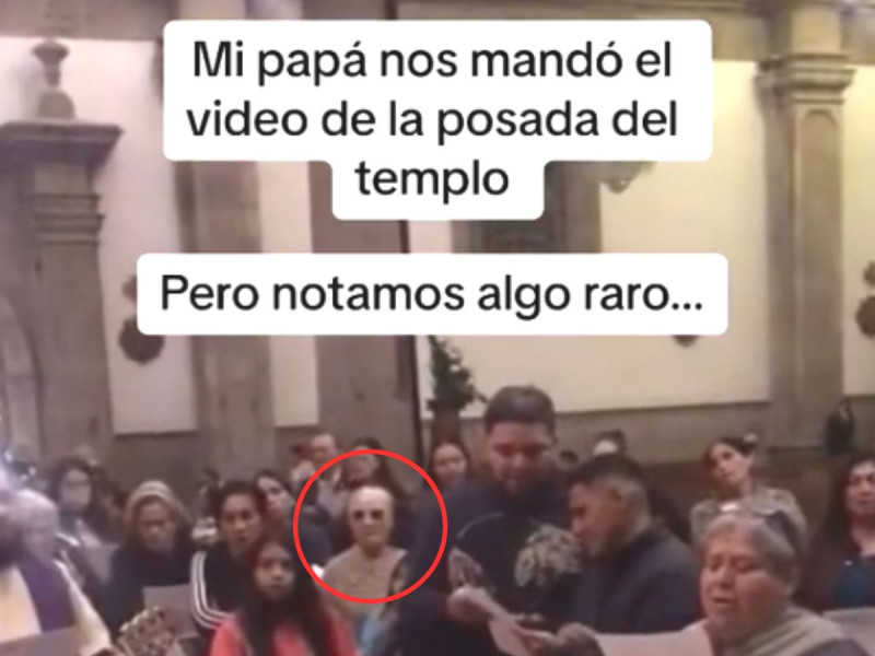 VIDEO: Captan a una perturbadora presencia durante la posada de una iglesia