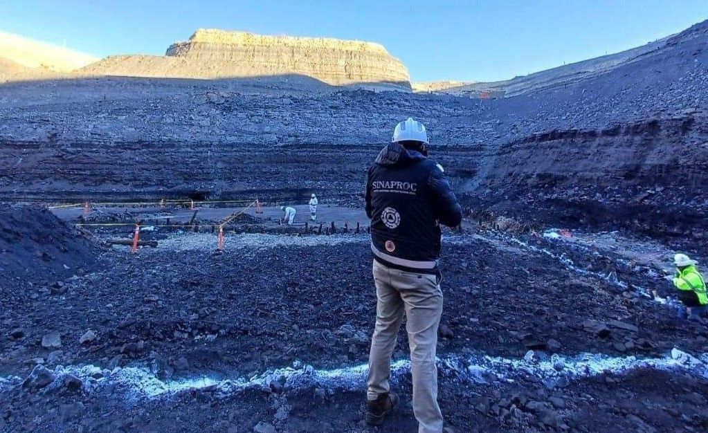 Envían a identificación restos hallados en mina