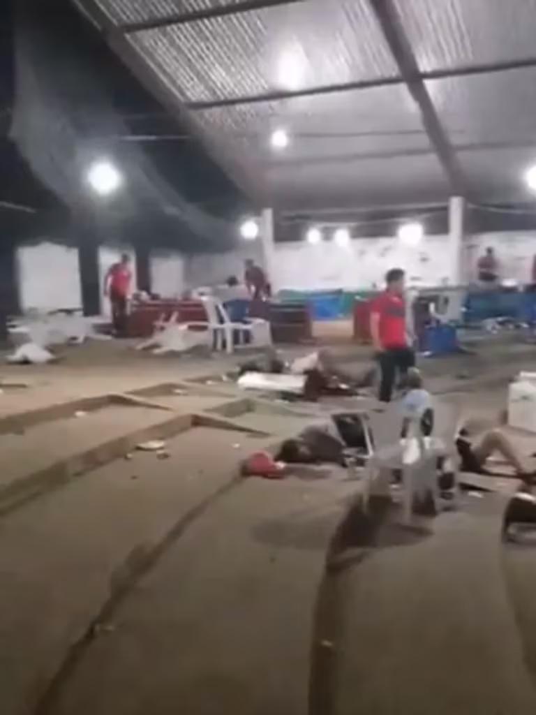Acribillan a 8 en palenque