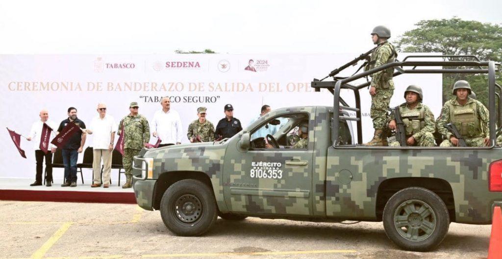 Niega Ejército cárteles en Tabasco: “son vándalos”