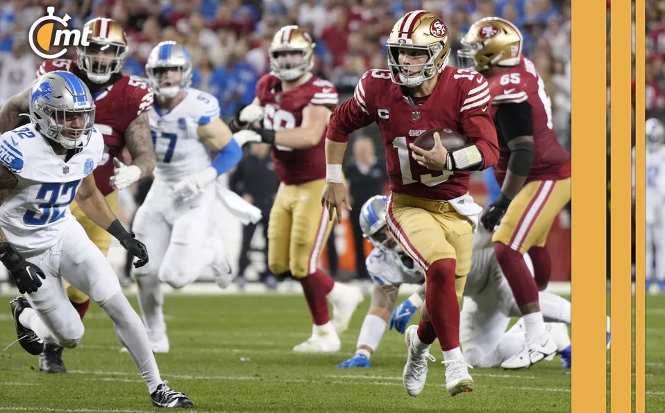 49ers supera 34-31 a Lions y avanza al Super Bowl LVIII
