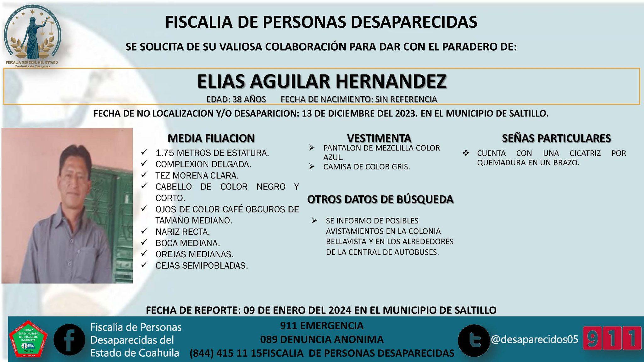 Busca Fiscalía a 2 saltillenses