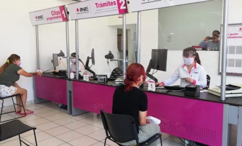 Operan módulos INE de lunes a domingo