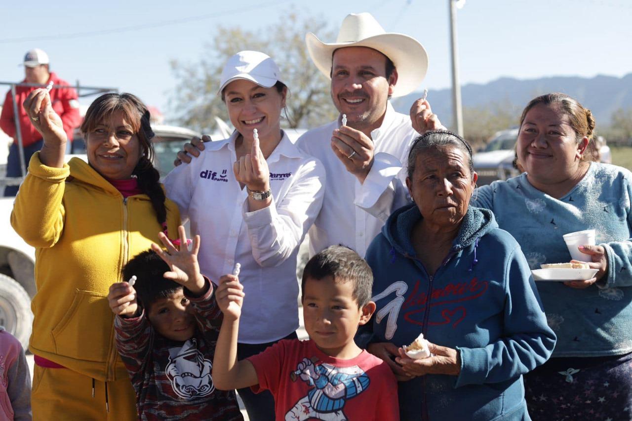 Visita Alcalde de Parras Ejidos durante el 2024