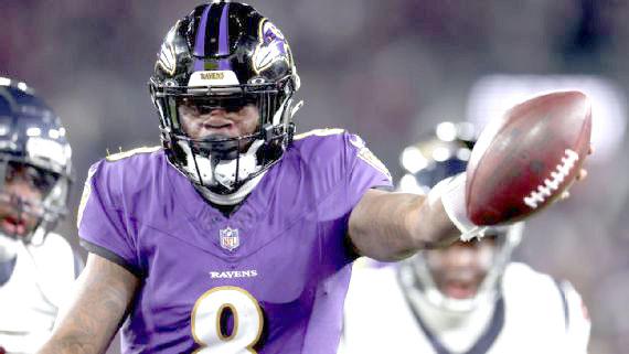 Lamar Jackson lideró triunfo de Ravens y jugarán por el campeonato AFC
