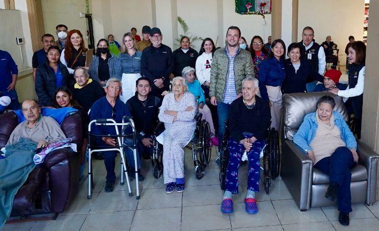 Llevan DIF Saltillo e IP apoyos a los asilos