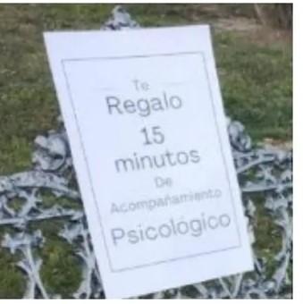Vuelven bancas públicas en diván psicológico