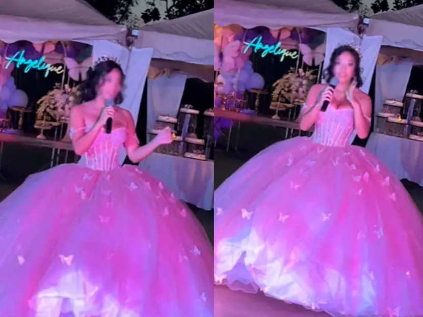 Quinceañera agradece a su padrastro y manda duro mensaje a su padre; redes aplauden