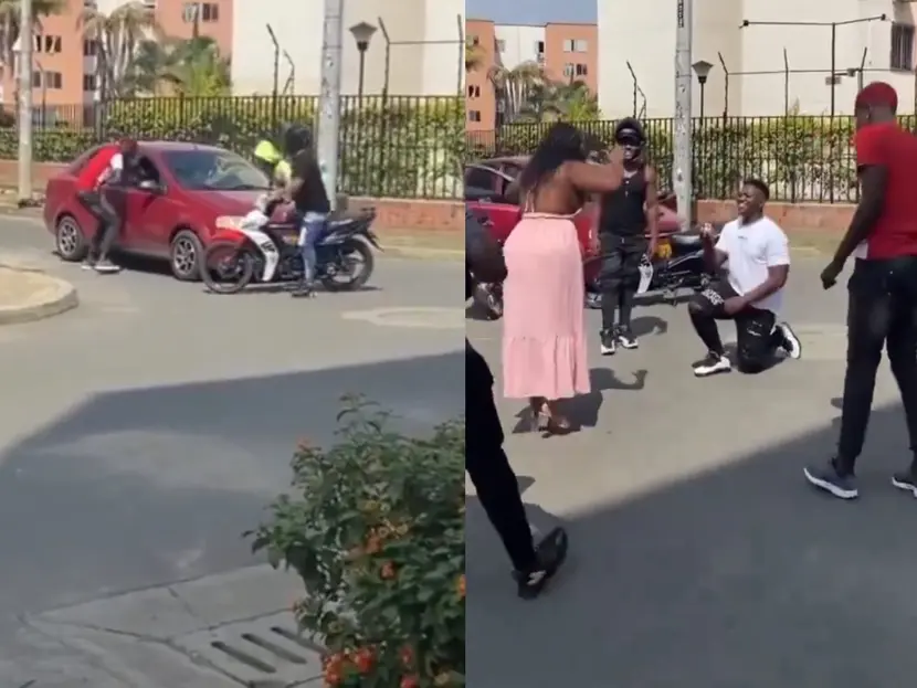 ¡Amor extremo! Hombre finge asalto para proponer matrimonio a novia