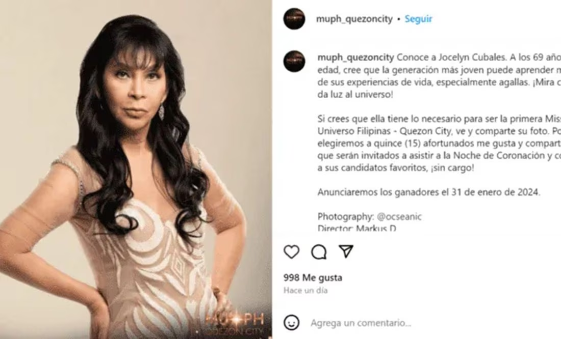 Miss Universo 2024 tendría a su primera participante de la tercera edad