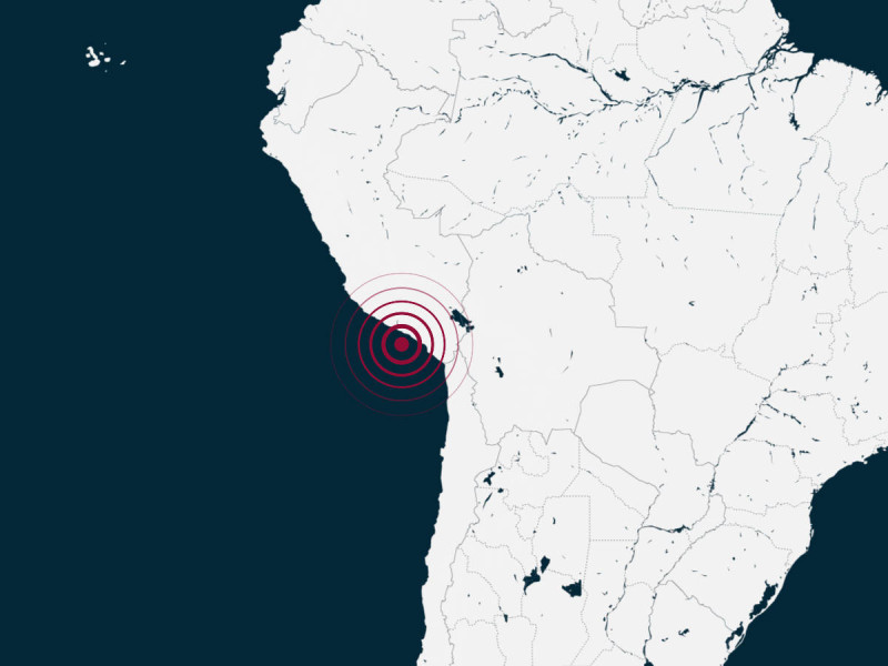 Sismo de magnitud 5.7 sacude Arequipa y el sureste de Perú; descartan daños