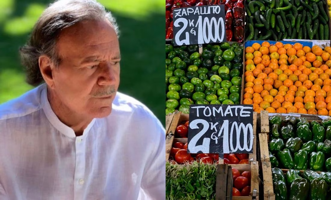 Julio Iglesias vive incómodo episodio en aeropuerto dominicano: ¡Le decomisan su «despensa»!
