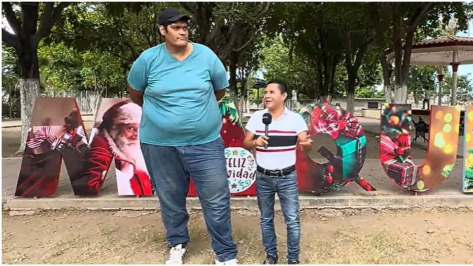 «Le batallo para encontrar ropa y calzado»: la impactante historia de Leonel Campas, el gigante de Sinaloa