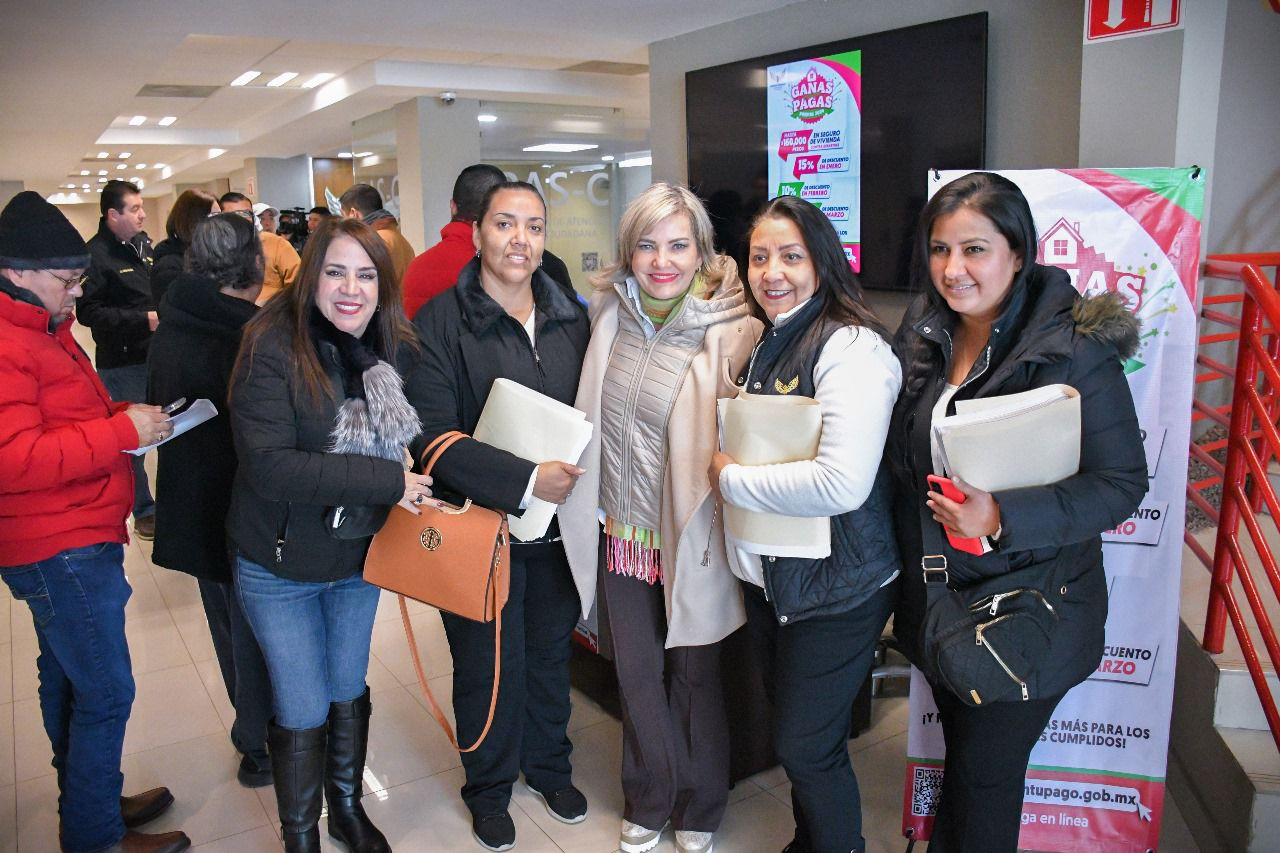AGRADECE ALCALDESA A CONTRIBUYENTES CUMPLIDOS EN PREDIAL