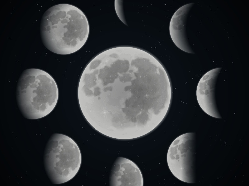 Calendario lunar enero 2024: en estos días podrás ver las fases de la Luna y la lluvia de estrellas