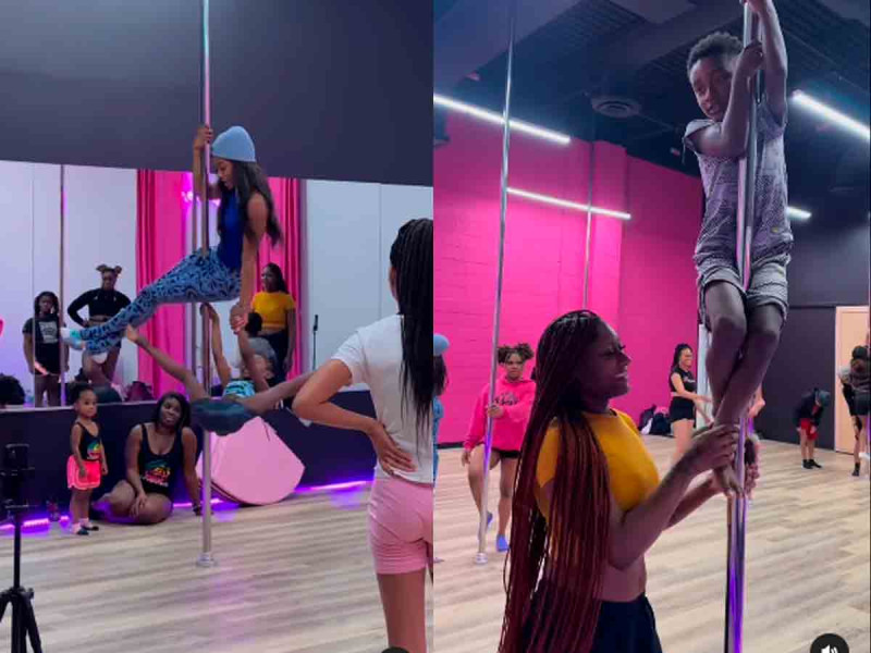 Estudio de pole dance es criticado por ofrecer clases para niños