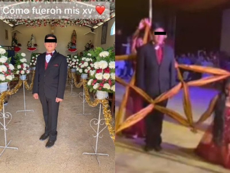 VIDEO: Joven realiza fiesta de XV años con todo y ‘chambelanas’