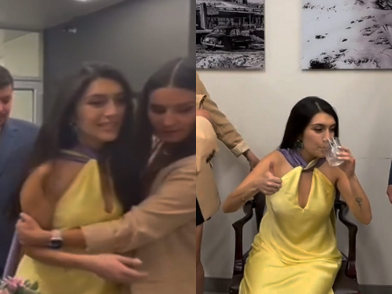 VIDEO. Se desmaya novia antes del sí y no fue de emoción