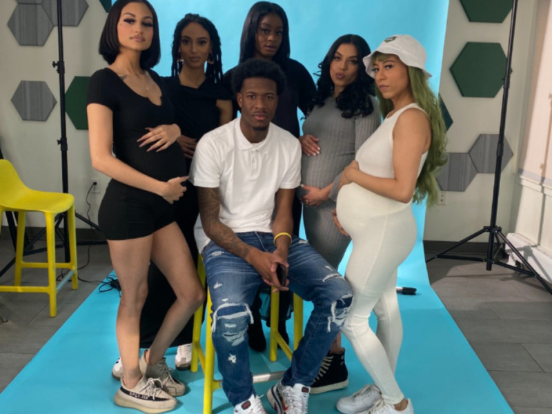 Hombre embarazó cinco mujeres al mismo tiempo; hizo baby shower en conjunto