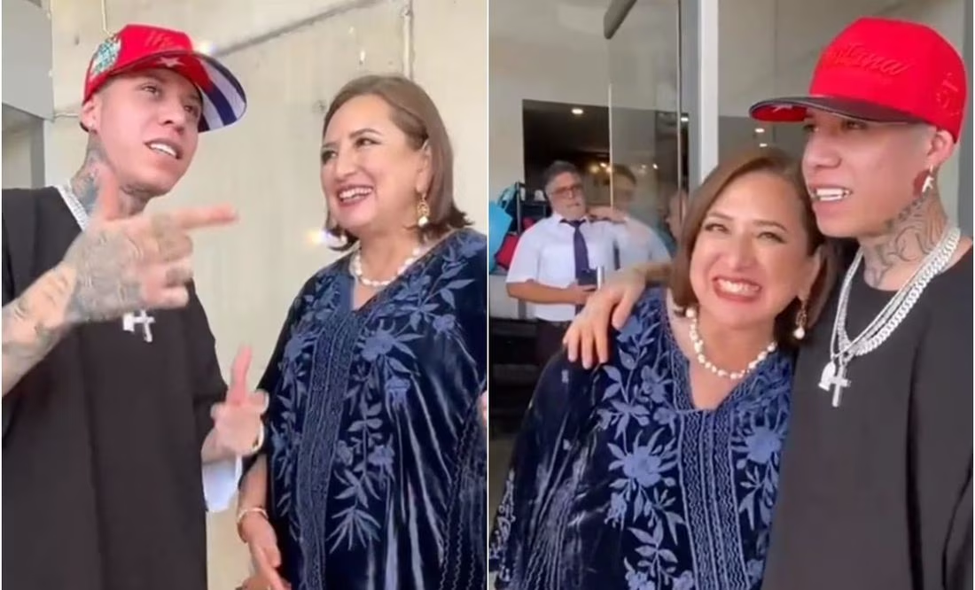 Santa Fe Klan revela verdad sobre video con Xóchitl Gálvez: «ni sabía quién era»