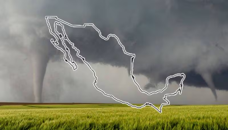 Heladas, lluvias y… ¡tornados! Frente frío 30 ‘golpeará’ a México este miércoles