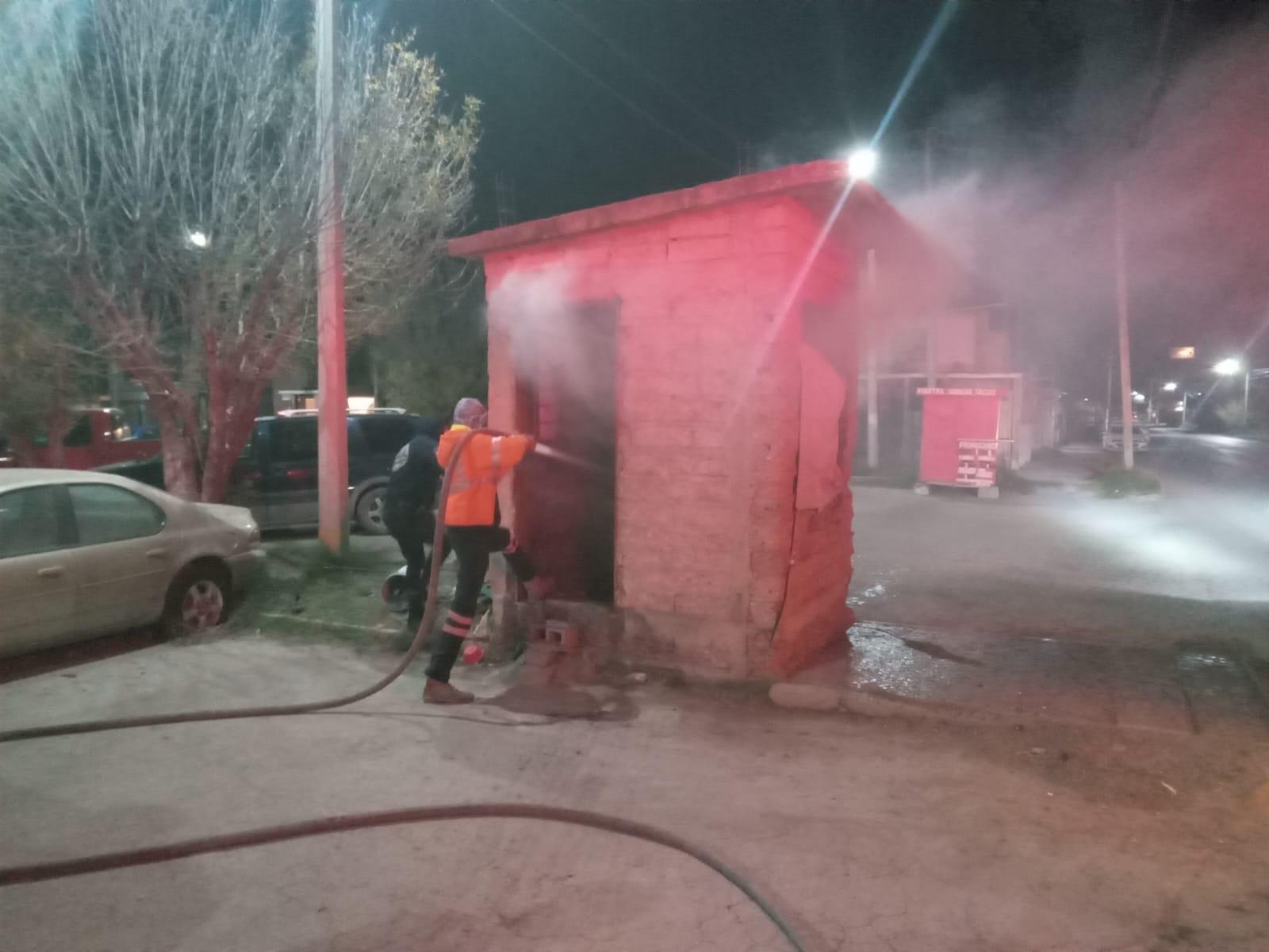 Atiende PC incendios provocados a viviendas