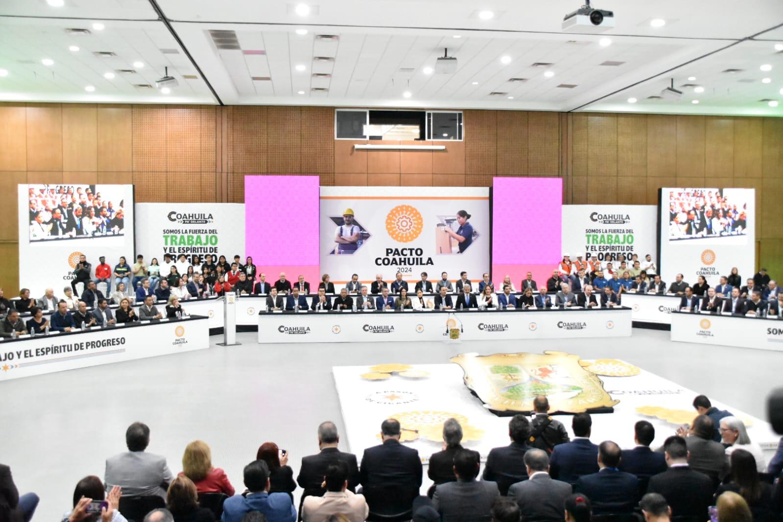 Se suma Cuatro Ciénegas al Pacto Coahuila 2024