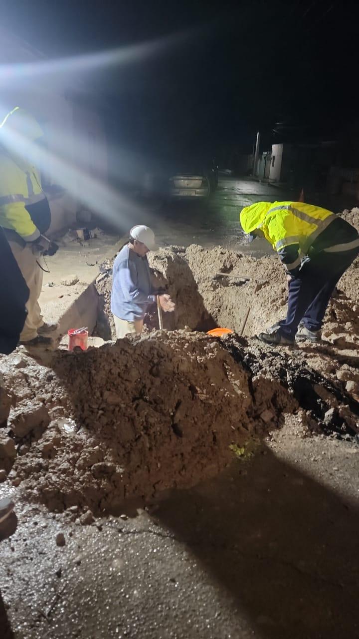 Repara SIMAS fuga de agua