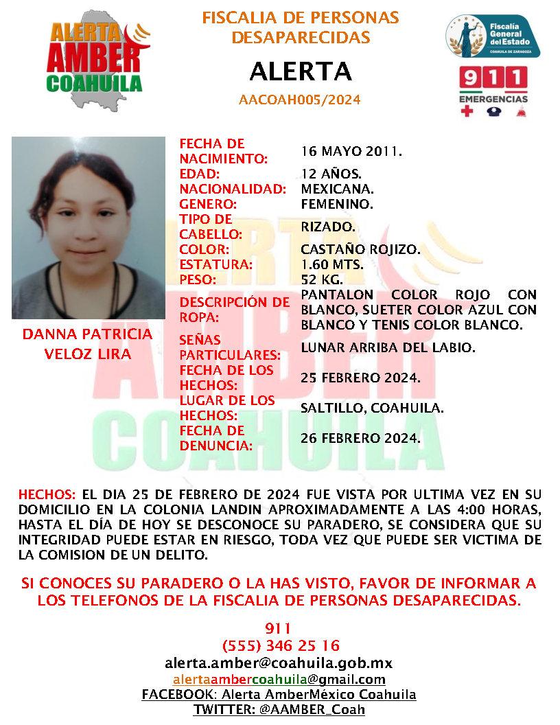 Buscan a dos jovencitas  desaparecidas en Saltillo