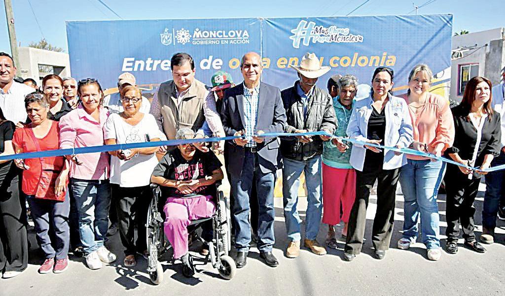Cumple a familias del sur de Monclova
