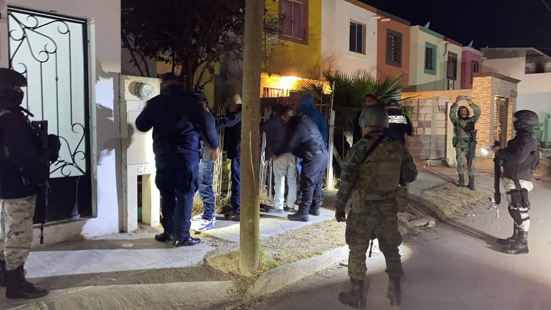 Ejército Mexicano, Policía del Estado y Policía Municipal realizan operativo