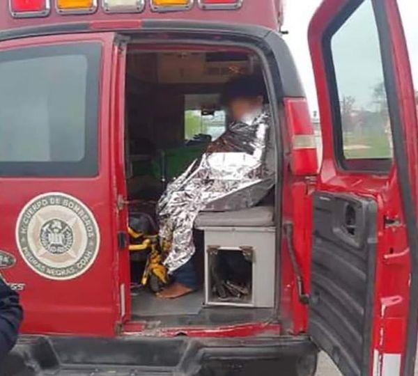 Rescatan a menor de morir ahogado en el río Bravo