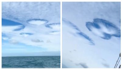 ¿Por qué se formaron un “agujeros” en el cielo de Florida? esta es la explicación a los videos virales