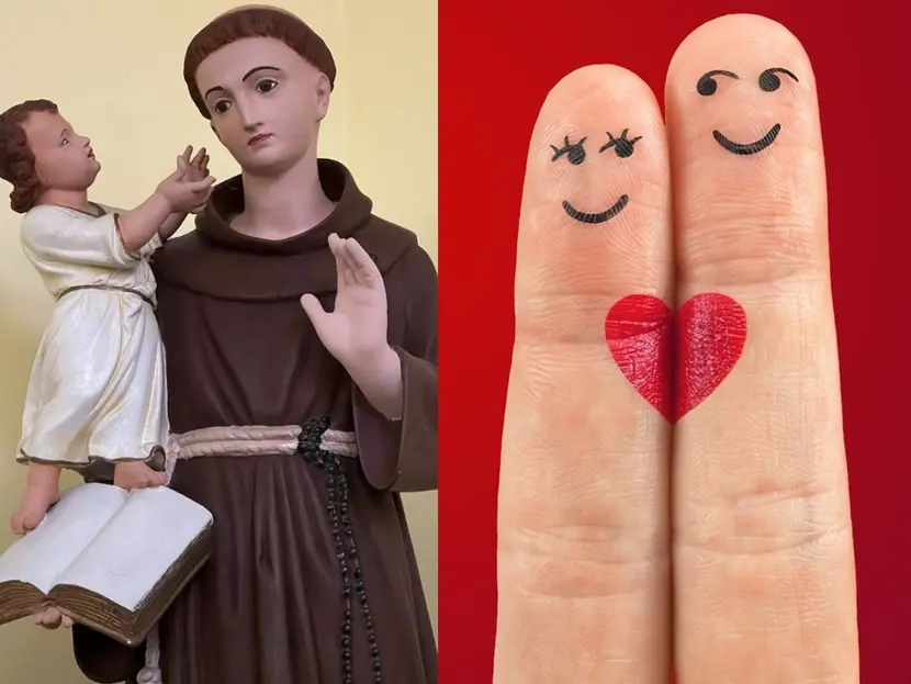 ¡Ojo! Aquí la oración a San Antonio para encontrar el amor este 14 de febrero 