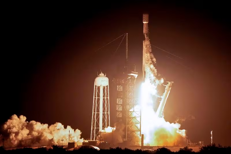NASA y Space X lanzan cohete Falcon hacia la Luna: ¿Cuándo esperan que aterrice?