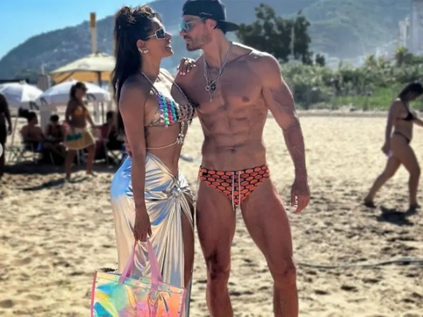 Galilea Montijo e Issac Moreno ‘derraman miel’, así se lucen