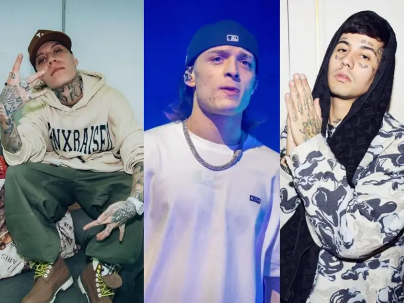 Santa Fe Klan anuncia canción con Peso Pluma y Duki