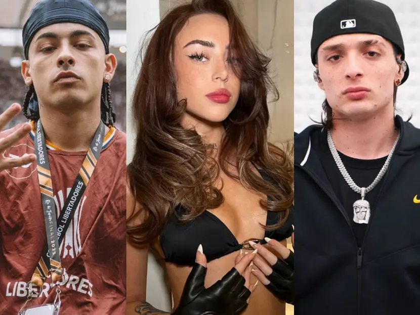 ¿Trueno, ex de Nicki Nicole, envió indirecta a Peso Pluma? Esto dijo en concierto