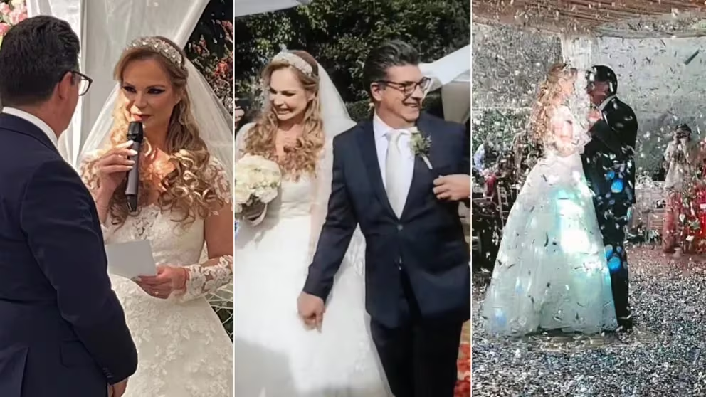 Así fue la espectacular boda de Ana Patricia Rojo, exparticipante de ‘MasterChef Celebrity’ | VIDEO